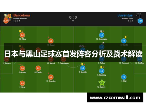 日本与黑山足球赛首发阵容分析及战术解读