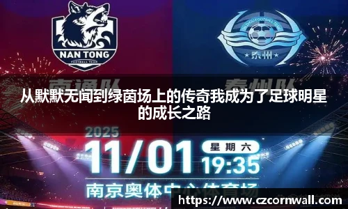 从默默无闻到绿茵场上的传奇我成为了足球明星的成长之路